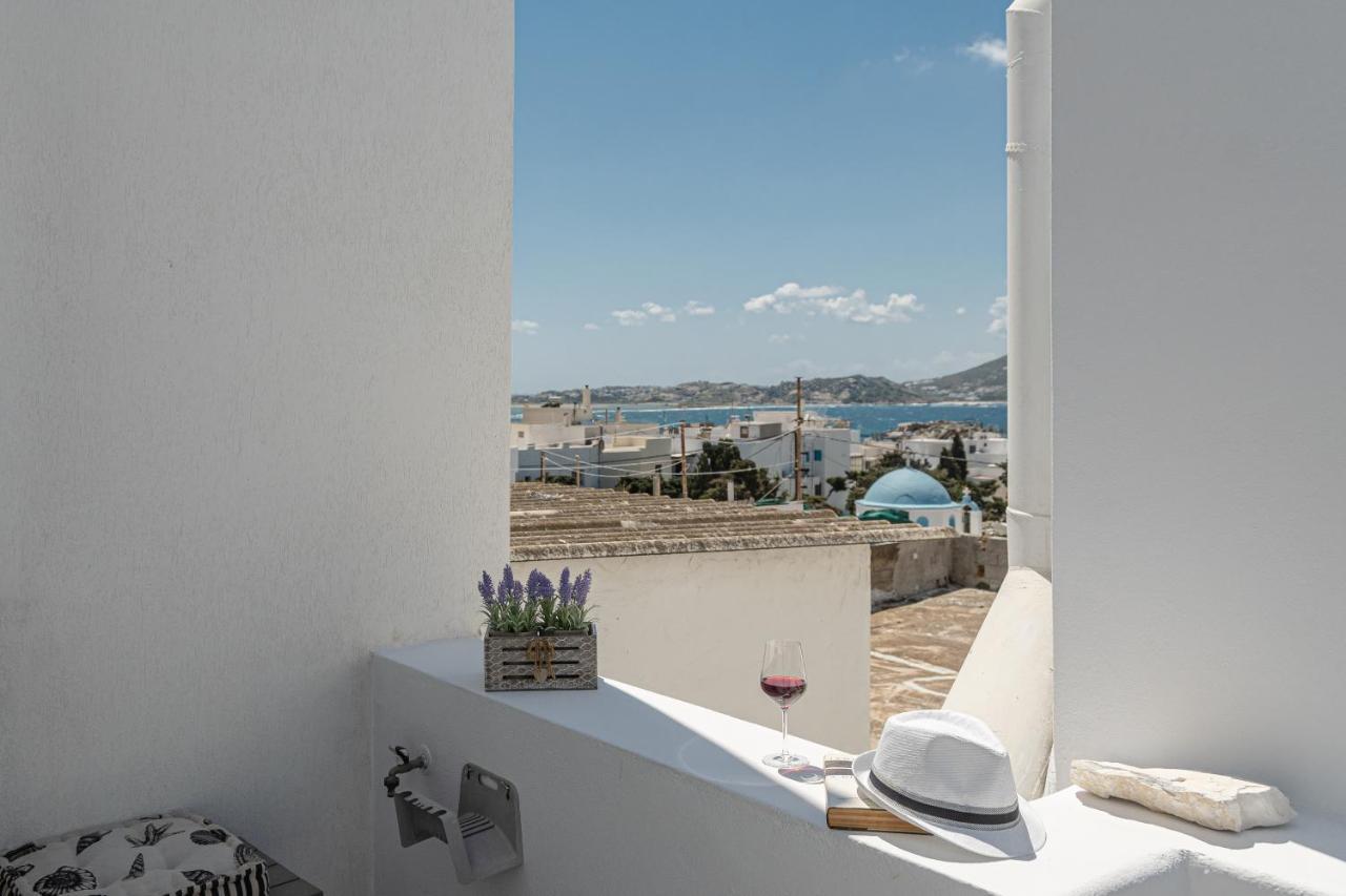 Villa Nektar, Luxury Apartment In Chora Naxos Naxos City Bagian luar foto