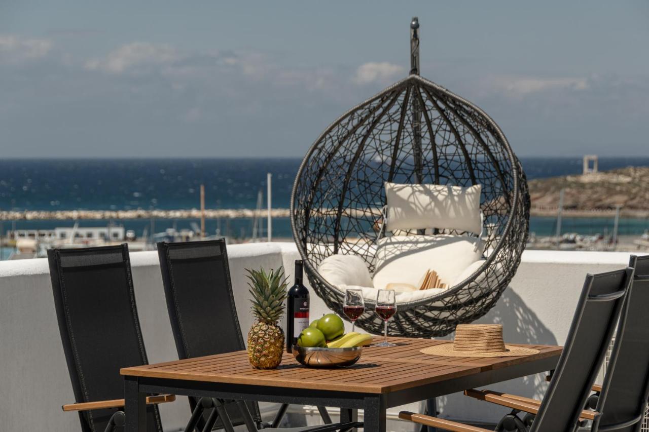 Villa Nektar, Luxury Apartment In Chora Naxos Naxos City Bagian luar foto