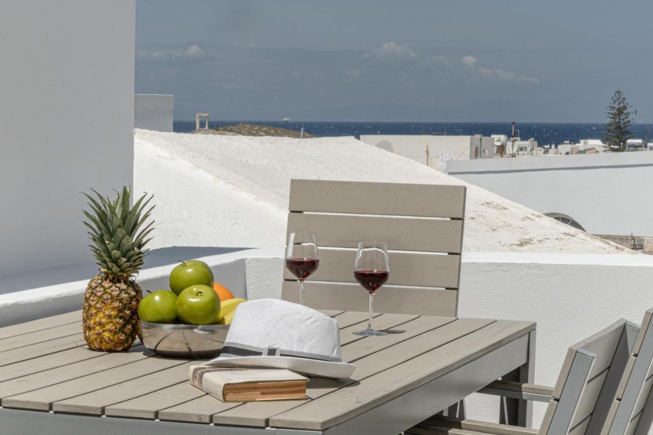 Villa Nektar, Luxury Apartment In Chora Naxos Naxos City Bagian luar foto