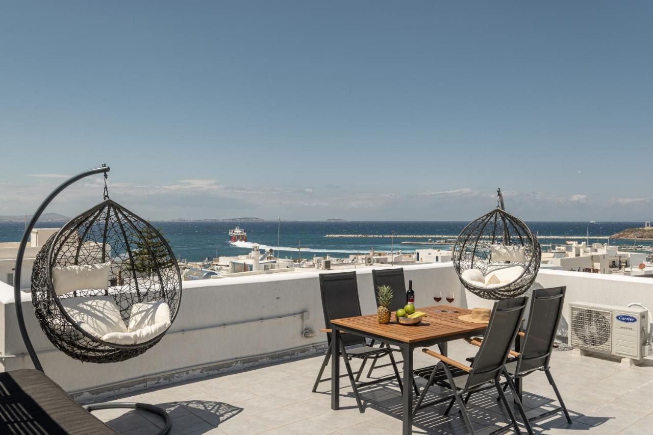 Villa Nektar, Luxury Apartment In Chora Naxos Naxos City Bagian luar foto