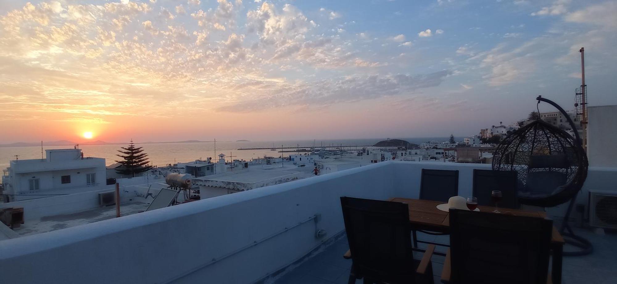 Villa Nektar, Luxury Apartment In Chora Naxos Naxos City Bagian luar foto