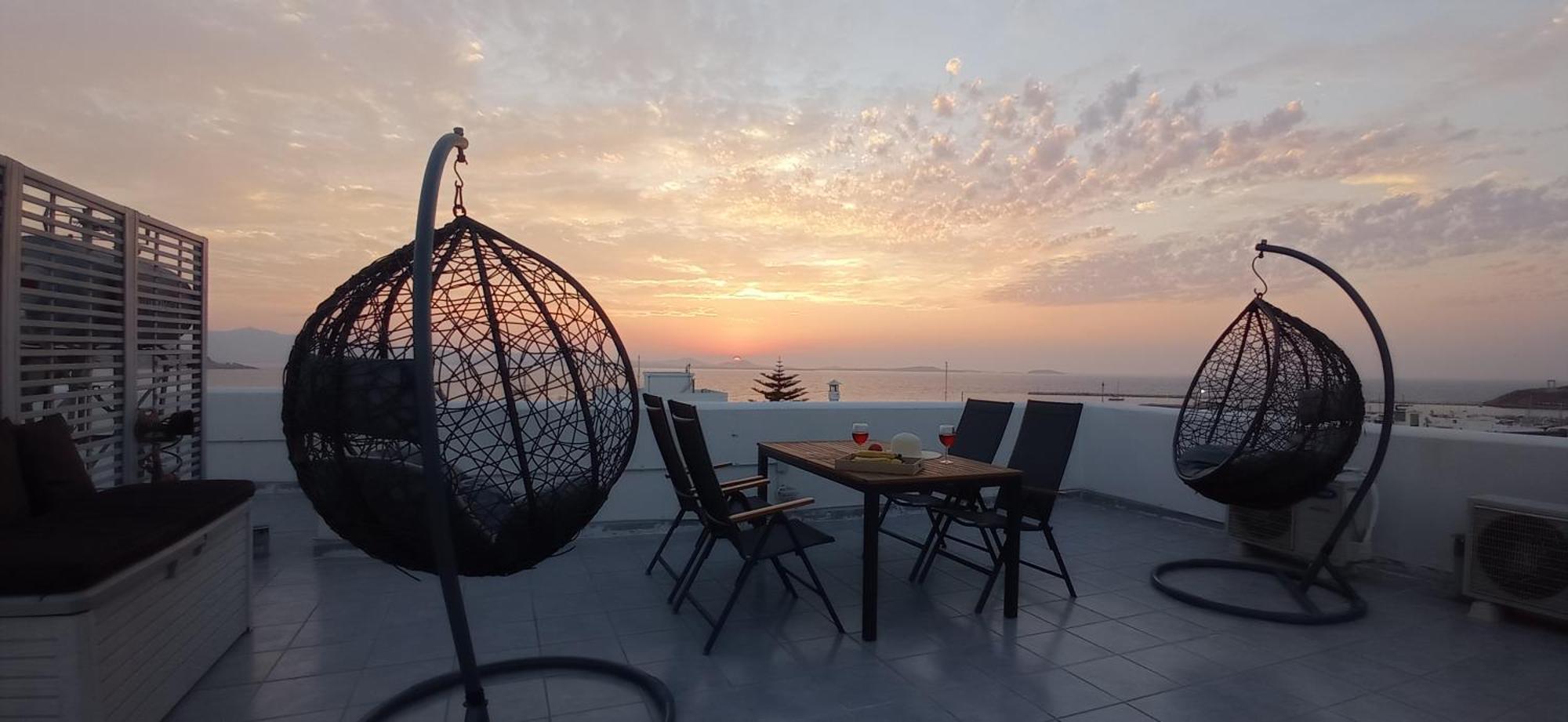Villa Nektar, Luxury Apartment In Chora Naxos Naxos City Bagian luar foto